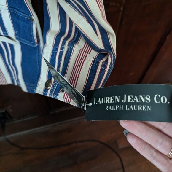 Ralph Lauren Vintage 1990s Denim Jacket size M NWT - Picture 10 of 12